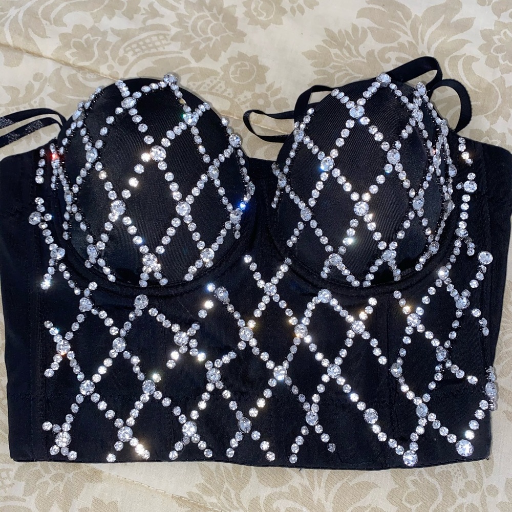 rhinestone top